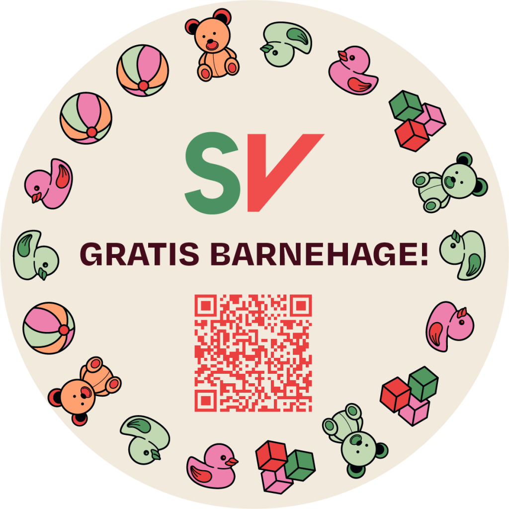 Kampanjebilde for gratis barnehage