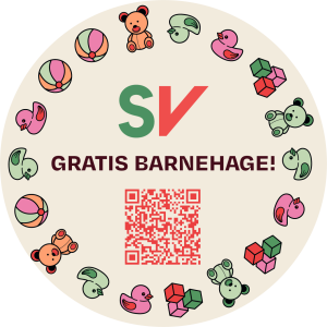 Kampanjebilde for gratis barnehage