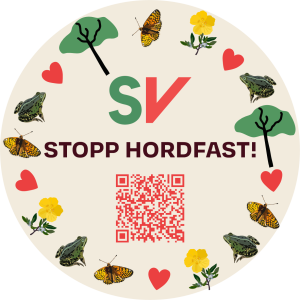 Kampanjebilde om Hordfast. "Stopp Hordfast!"